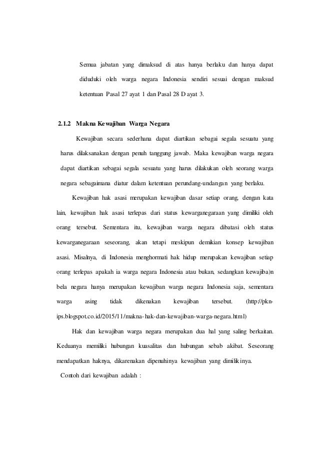 Makalah Ppkn Kasus Kasus Pelanggaran Hak Dan Pengingkaran