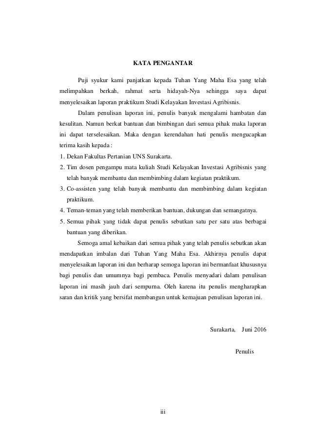 Latar Belakang Studi Kelayakan Bisnis
