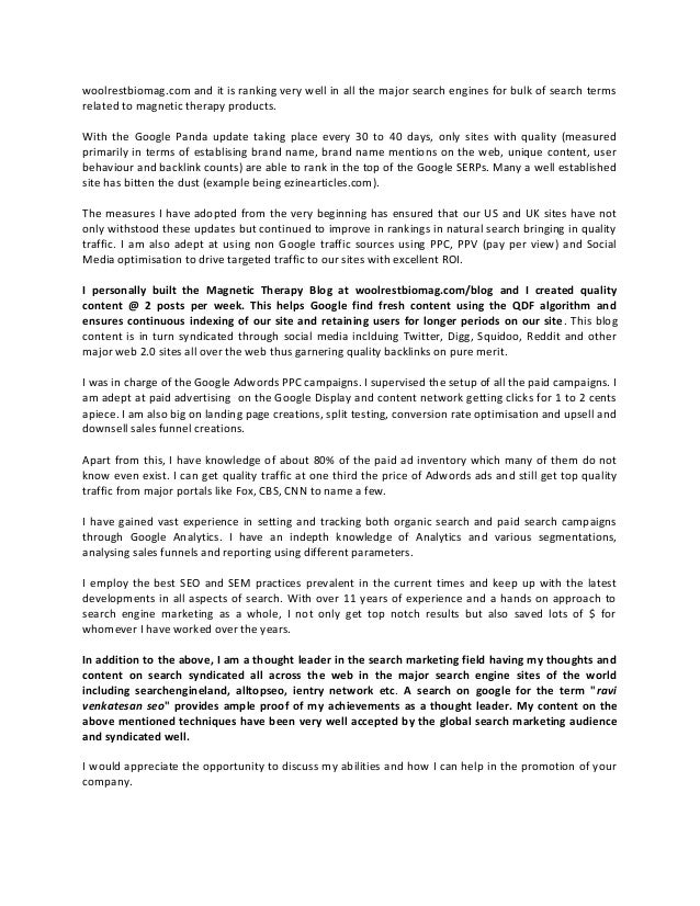 cover letter top notch cover letter