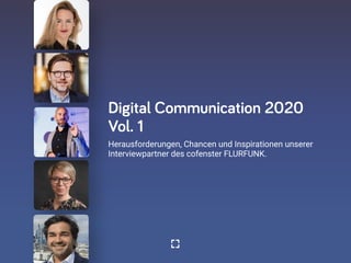 Digital Communication 2020 Vol.1 