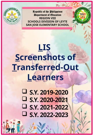 Cover Page for DepEd Rcords and Reports 2025 | PPTX