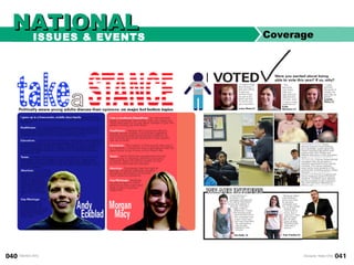 NATIONALNATIONAL CoverageISSUES & EVENTS
 