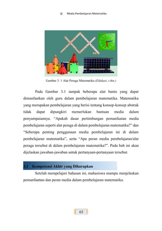 Bahan Ajar media pembelajaran matematika | PDF