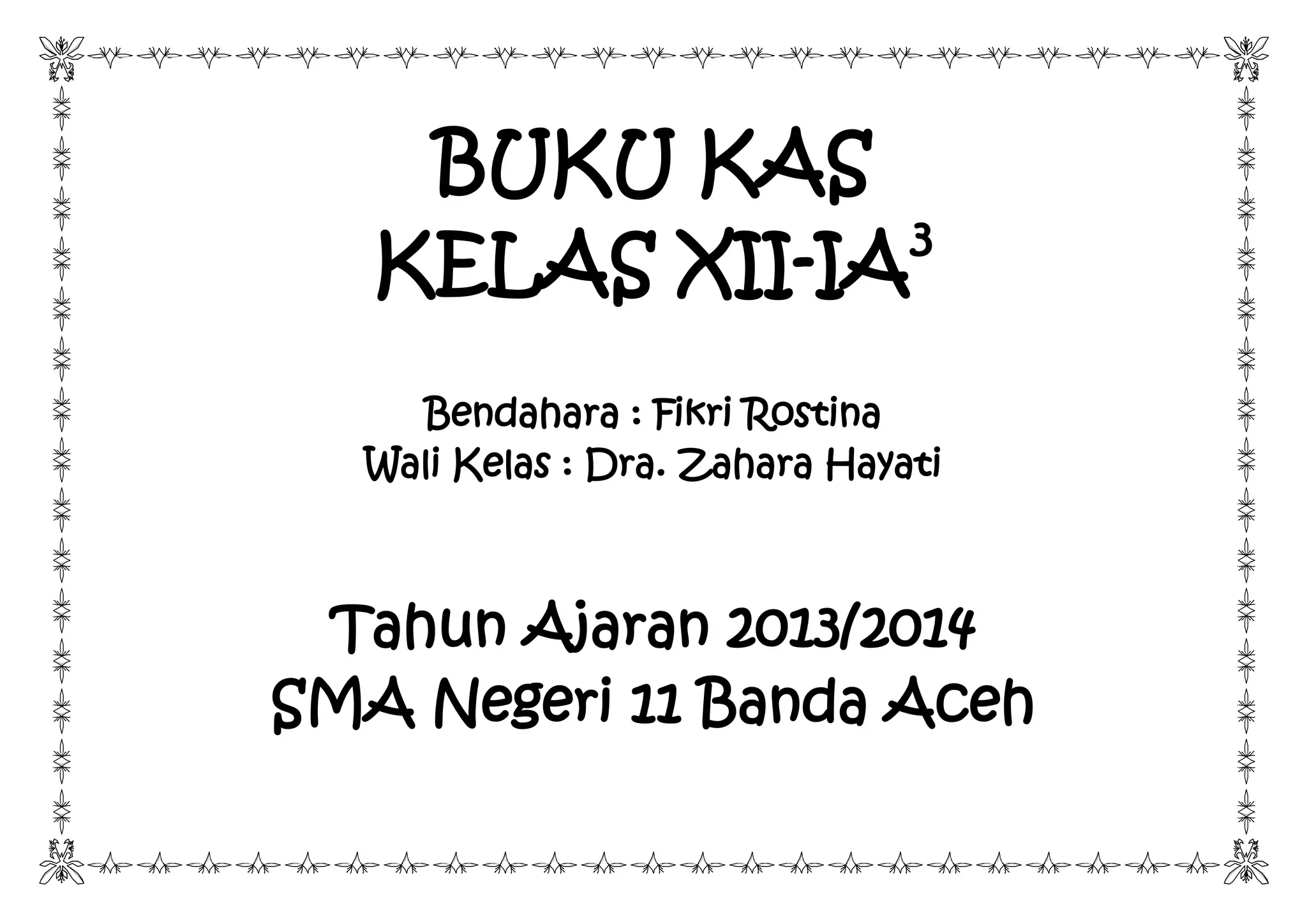 Cover buku kas PPT