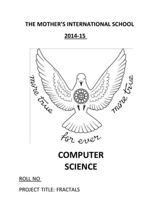 Cover cs project | PDF