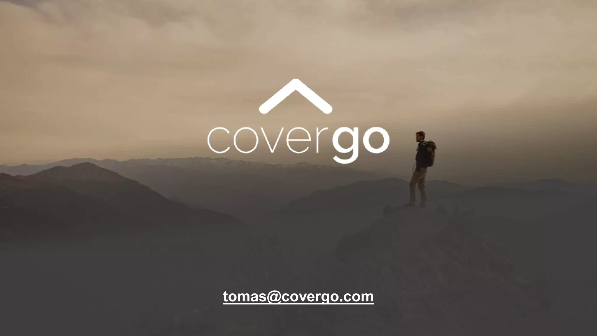 Startup InsurTech Award - Covergo | PPTX