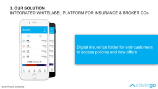 Go Modular Insurtech Logo Startup InsurTech Award - Covergo | PPTX