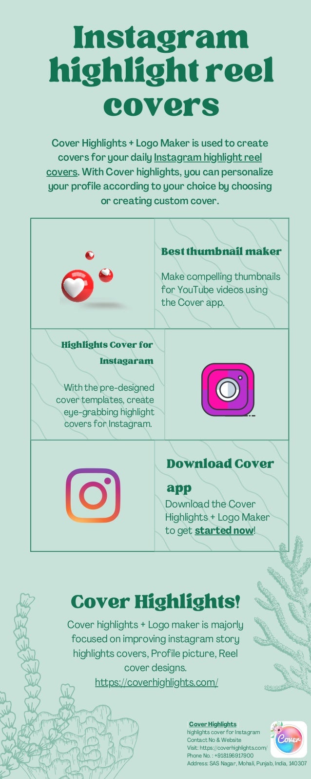 Instagram highlight reel covers