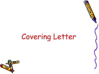 Covering Letter 