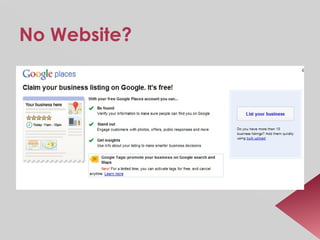 No Website?   