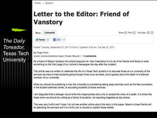 The Daily
Toreador,
Texas Tech
University
 