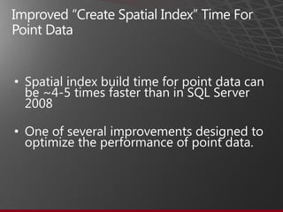 Covering the earth and the cloud the next generation of spatial in sql ...