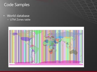 Covering the earth and the cloud the next generation of spatial in sql ...