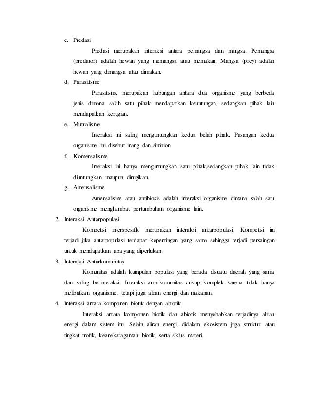 Makalah Ekosistem