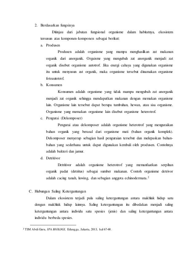 Makalah Ekosistem