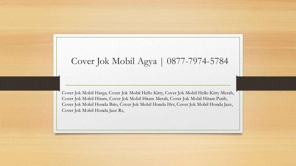 Cover Jok Mobil Grand Livina | 0877-7974-5784