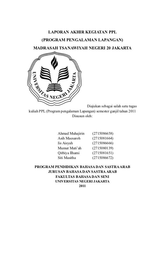 Contoh Cover Laporan Ppl Guru Sunda Contoh Cover Laporan Ppl Guru Sunda