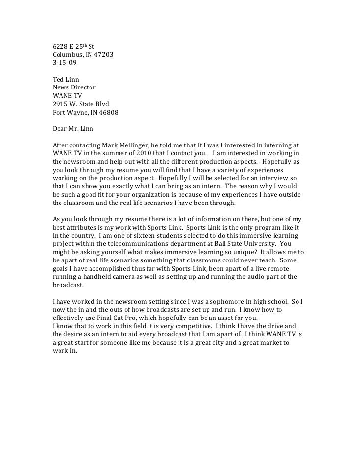 Coverletter