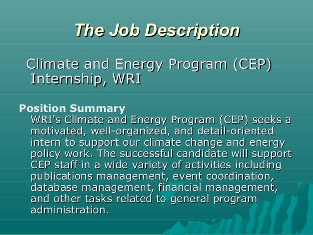 Cover Letter