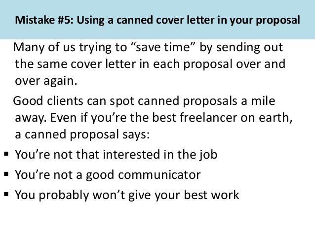 same cover letter
