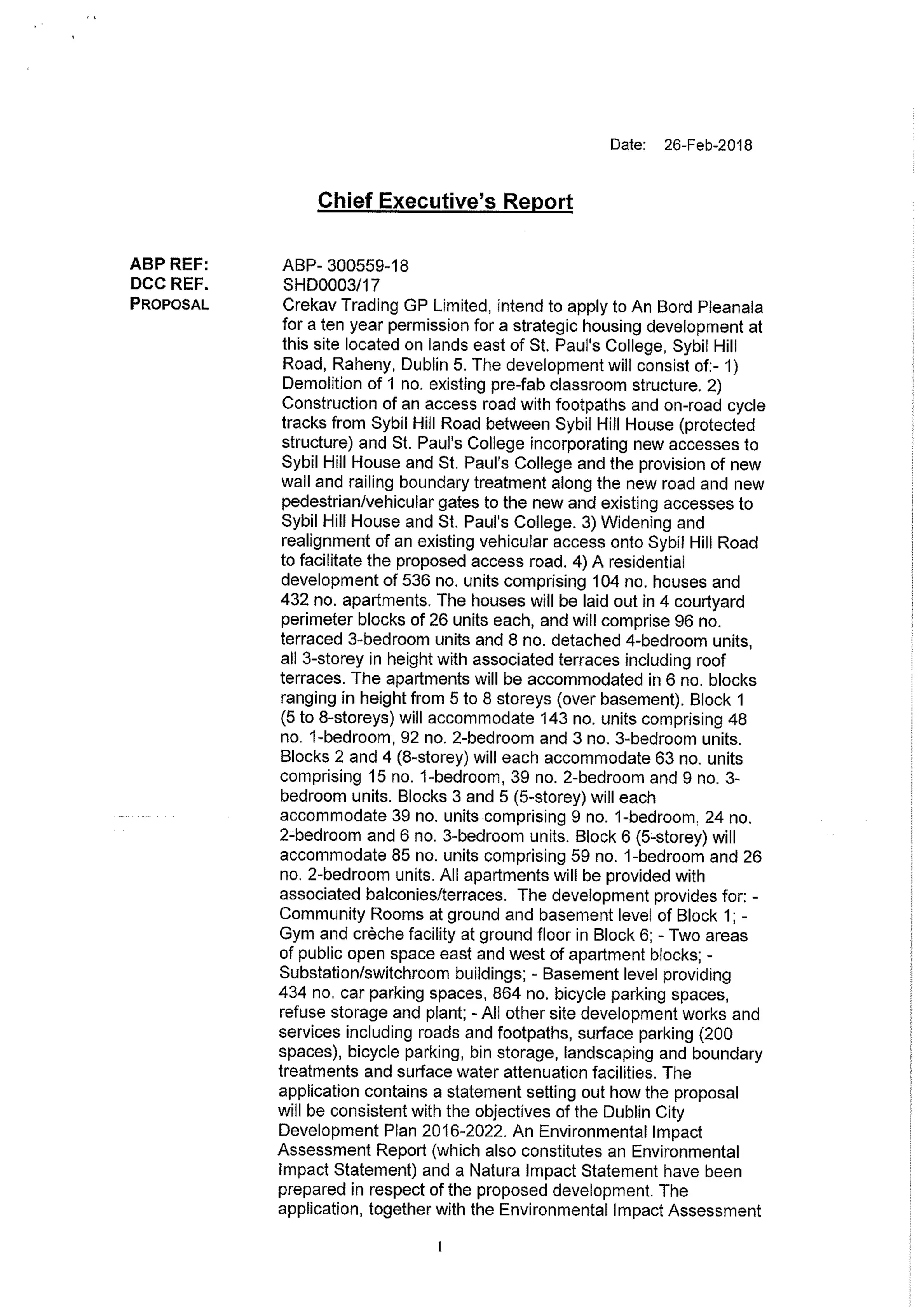 DCC CEO Report to ABP