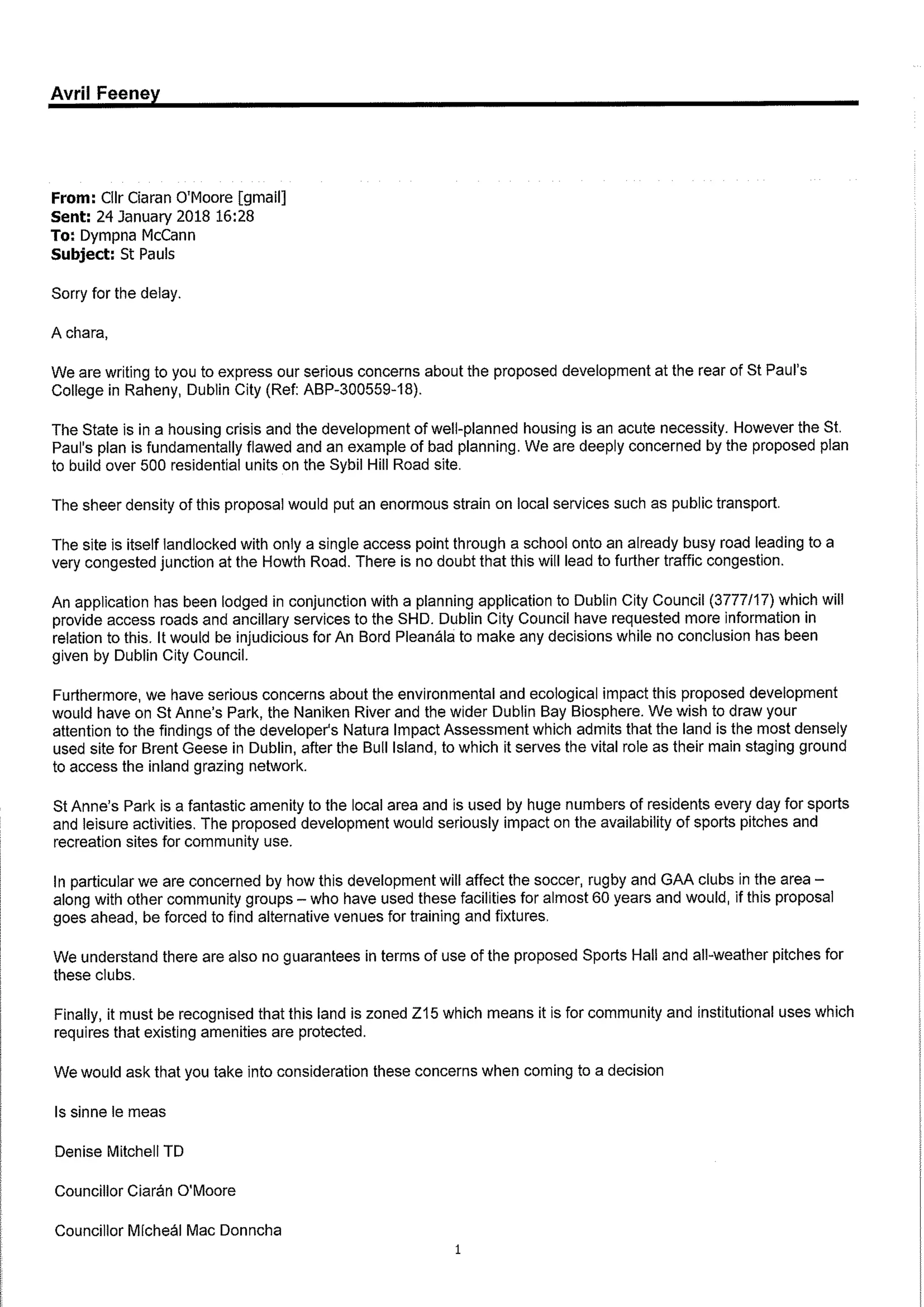 DCC CEO Report to ABP