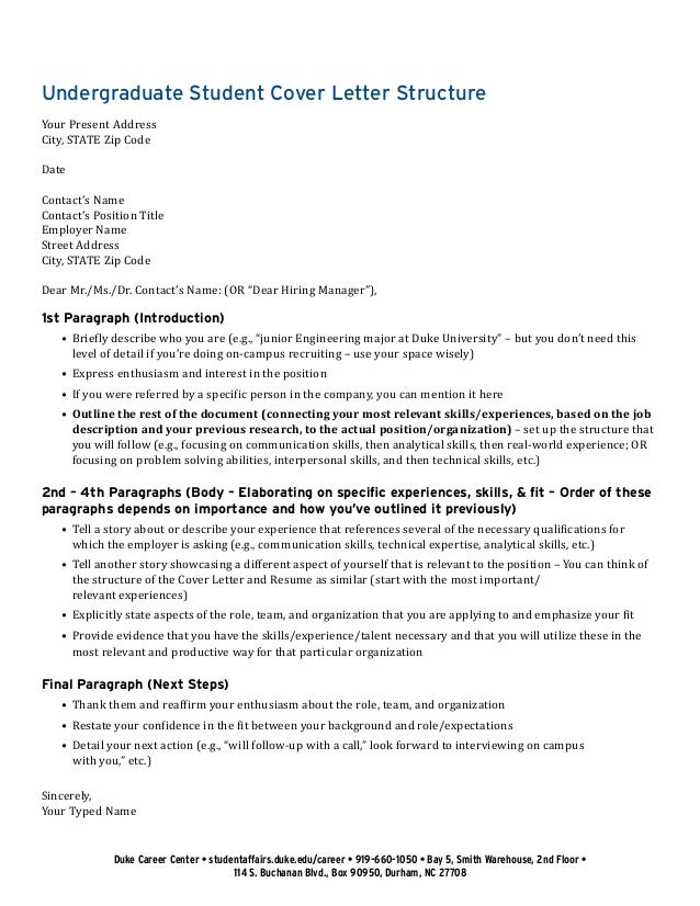 undergraduate student cover letter collection is it good to talk about interpersonal relationships in cover letters
