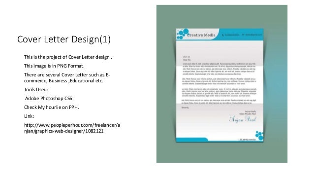 letter cover design