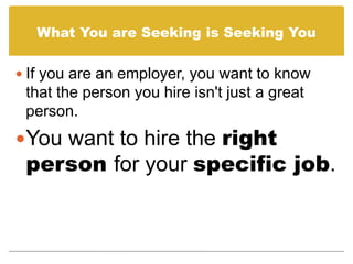 Prepare a Cover Letter using a Job Description