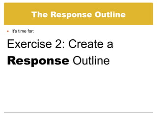 Prepare a Cover Letter using a Job Description