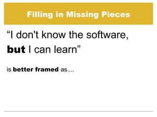 Prepare a Cover Letter using a Job Description