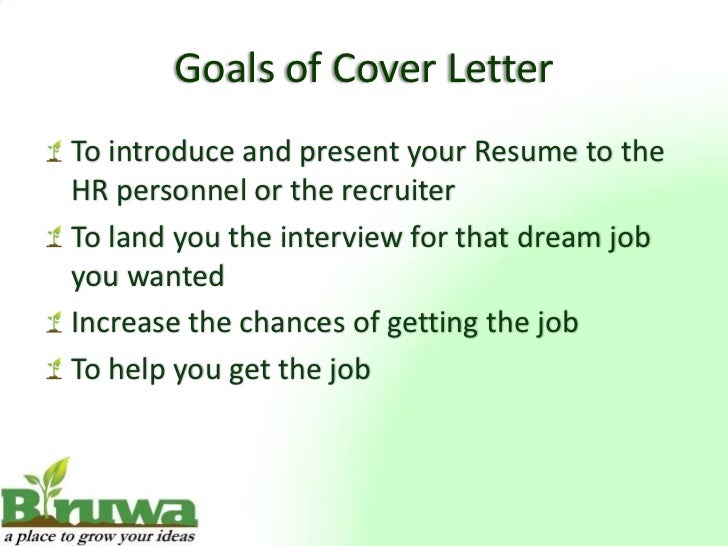 cover letter presentation cover letter for dream job