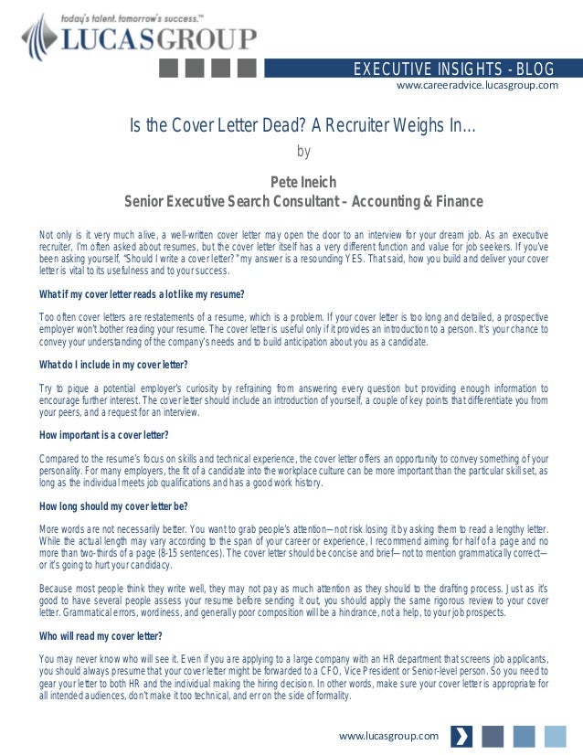 is the cover letter dead a recruiter weighs in most cover letters should not consist of more than two paragraphs