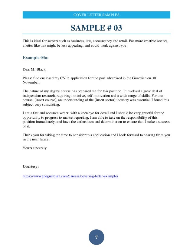 cover letters sample_2016 how to write a cover letter guardian