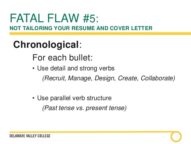 cover letters and resumes a comprehensive overview verb tense in cover letters