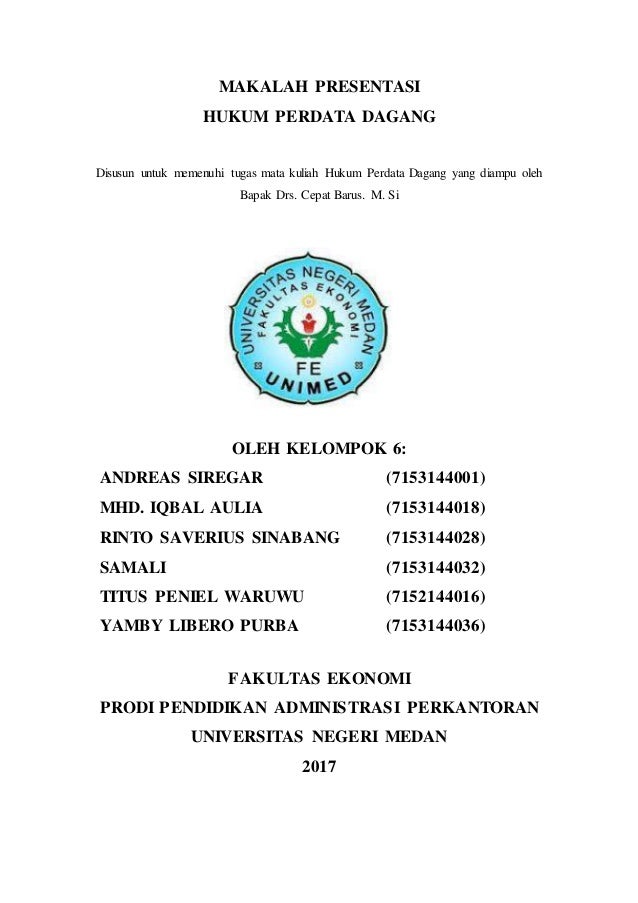 Hukum Perdata Dagang