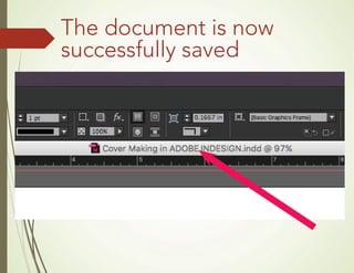 Cover Making in Adobe Indesign CC | PDF