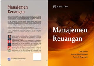 Buku Manajemen Keuangan- Dede Suleman