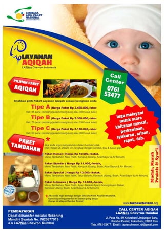 NEWSLETTER LAZNas Chevron Karyawan Muslim Chevron Rumbai 2015 | PDF