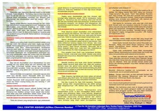 NEWSLETTER LAZNas Chevron Karyawan Muslim Chevron Rumbai 2015 | PDF