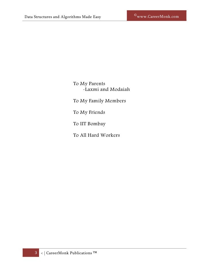 Data Structures and Algorithms made Easy (Cover Page)