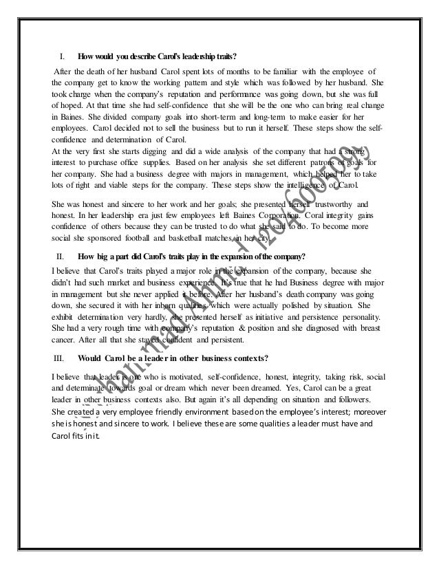 A remarkable turnaround carol baines essay 07 image