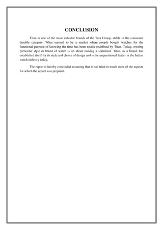 Market Dominance Strategies by Titan | PDF