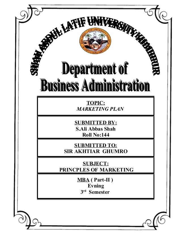 cover page for assignment