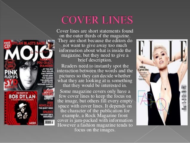 Cover pages