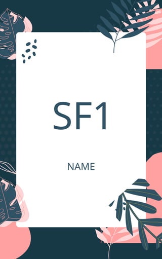 SF1
NAME
 