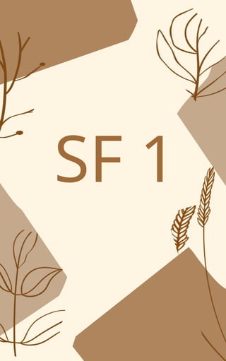 SF 1
 
