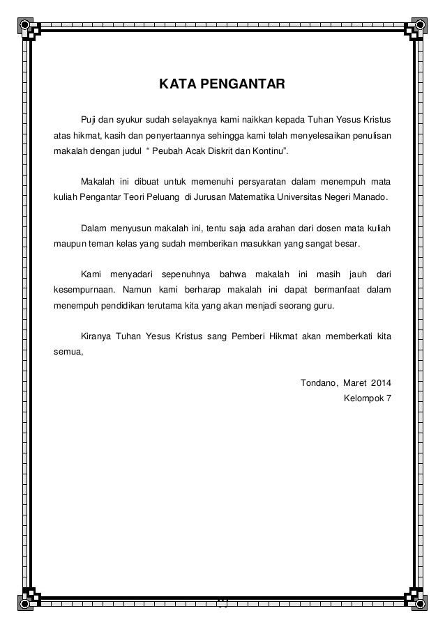 Contoh Undangan Kenduri