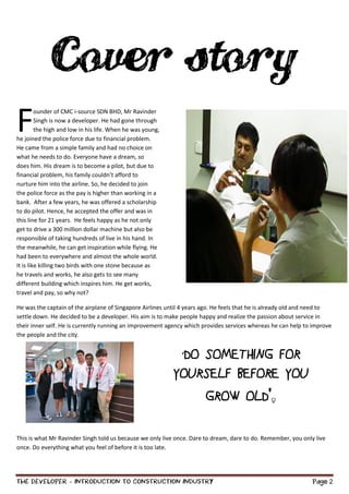 Cover story - The Interview | PDF