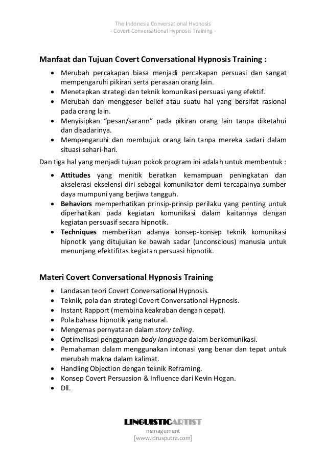Pernyataan Persuasif Dalam Proposal Rismax